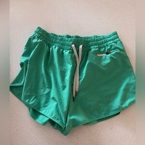 Vuori Green Shorts